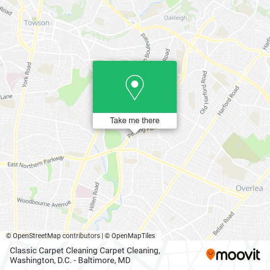 Classic Carpet Cleaning Carpet Cleaning map