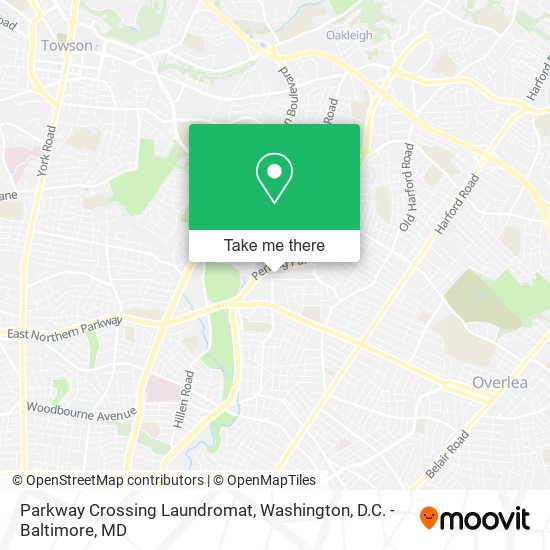 Parkway Crossing Laundromat map