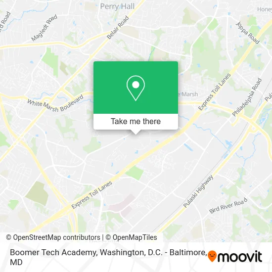 Boomer Tech Academy map