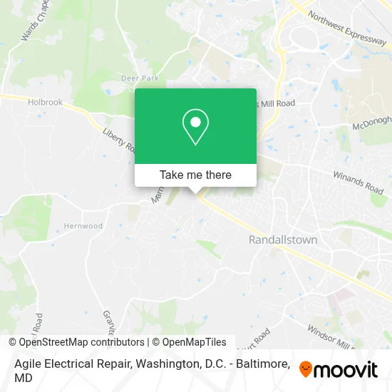 Agile Electrical Repair map