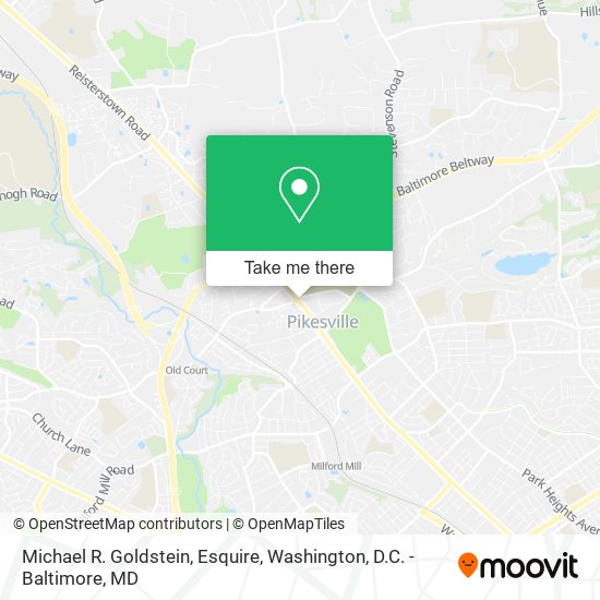 Michael R. Goldstein, Esquire map