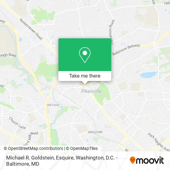 Michael R. Goldstein, Esquire map