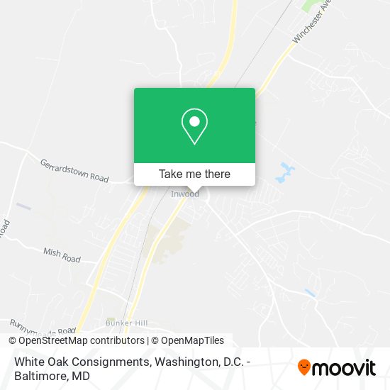 White Oak Consignments map