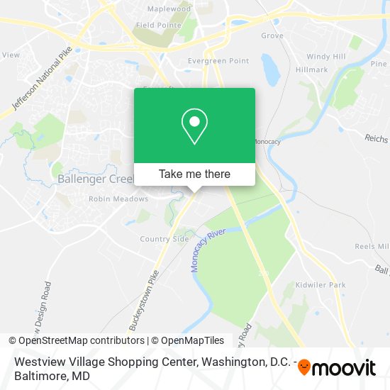 Mapa de Westview Village Shopping Center