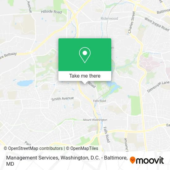 Management Services map