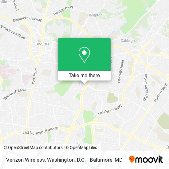 Verizon Wireless map