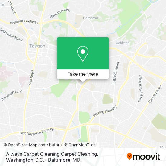 Always Carpet Cleaning Carpet Cleaning map