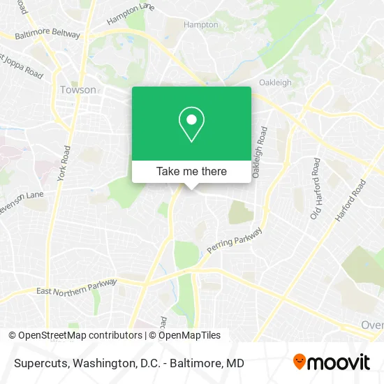 Supercuts map
