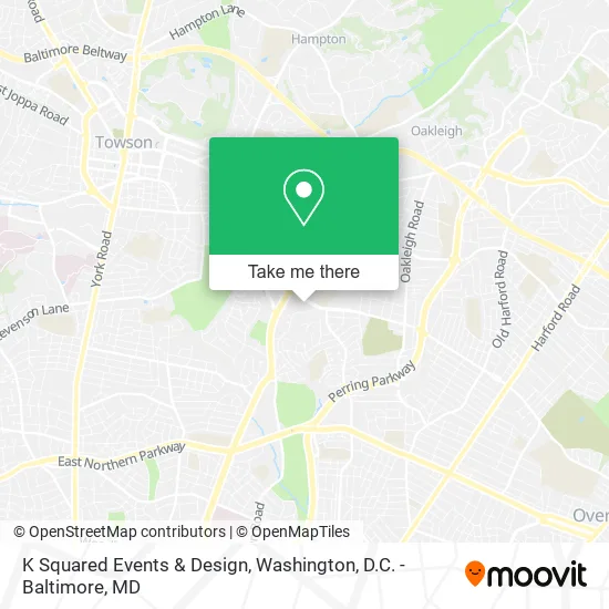 K Squared Events & Design map