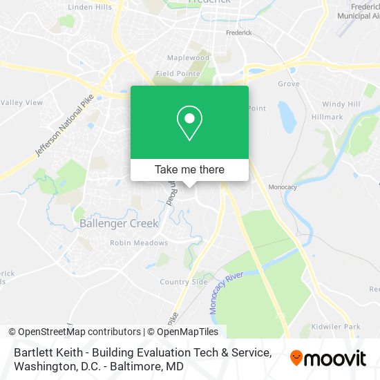 Bartlett Keith - Building Evaluation Tech & Service map