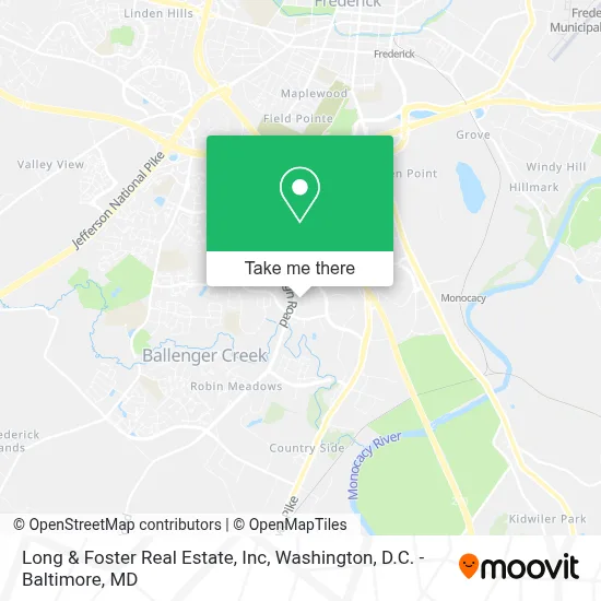 Long & Foster Real Estate, Inc map