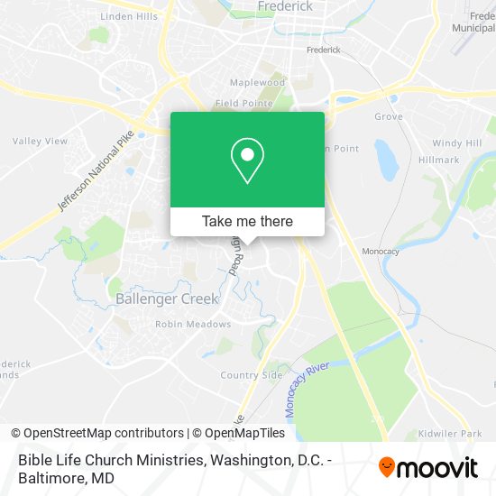 Mapa de Bible Life Church Ministries