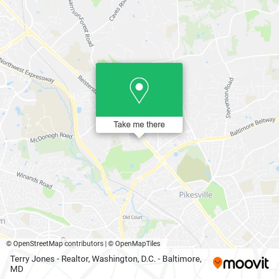 Terry Jones - Realtor map