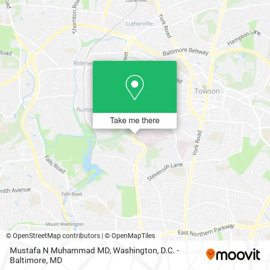 Mustafa N Muhammad MD map