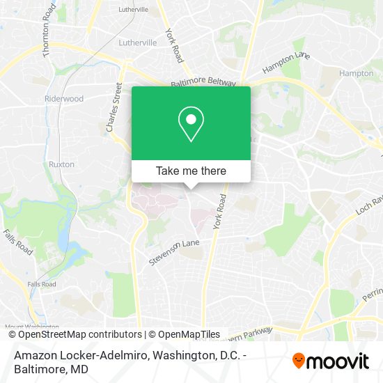 Amazon Locker-Adelmiro map