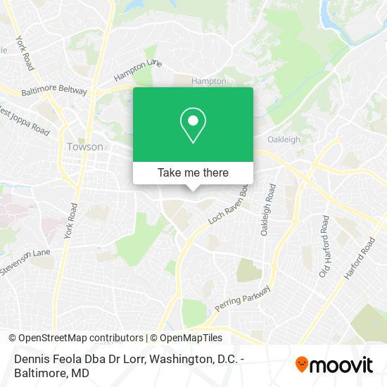Dennis Feola Dba Dr Lorr map