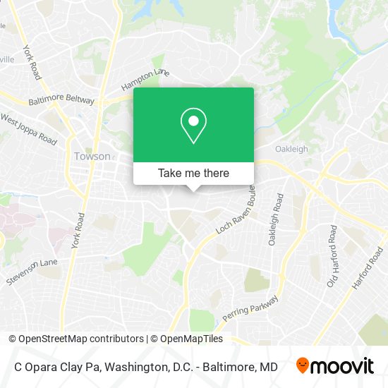 C Opara Clay Pa map