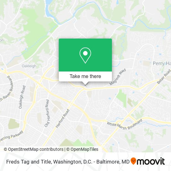Freds Tag and Title map