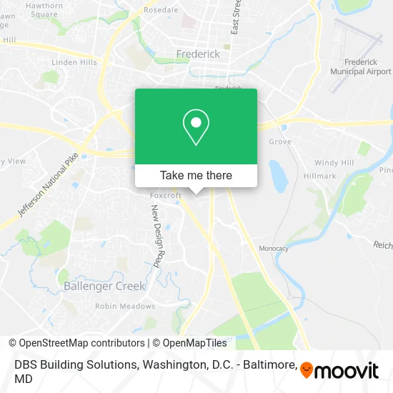 DBS Building Solutions map