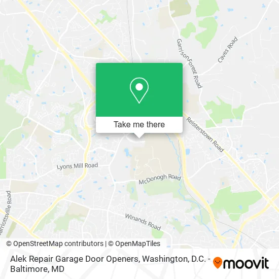Alek Repair Garage Door Openers map