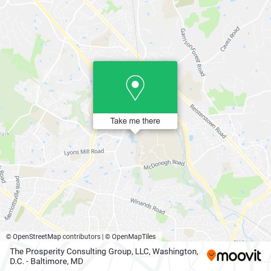 Mapa de The Prosperity Consulting Group, LLC