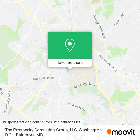 The Prosperity Consulting Group, LLC map
