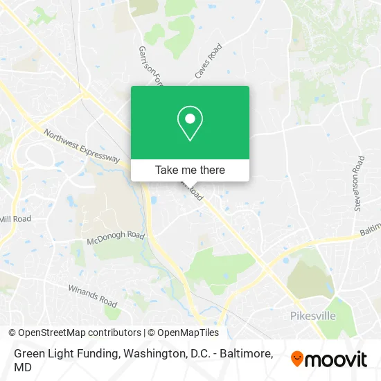 Green Light Funding map