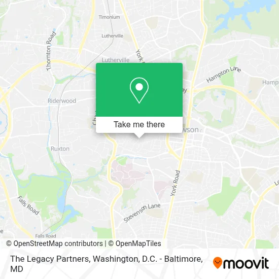 The Legacy Partners map