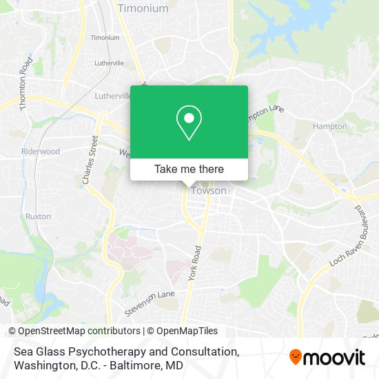 Sea Glass Psychotherapy and Consultation map