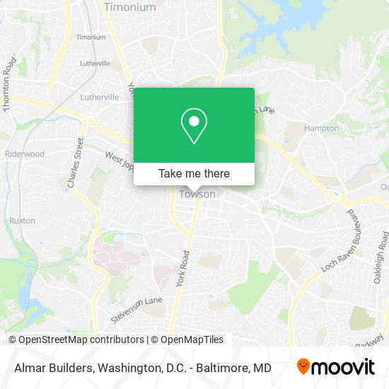 Almar Builders map