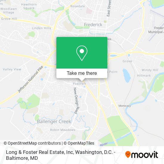 Long & Foster Real Estate, Inc map
