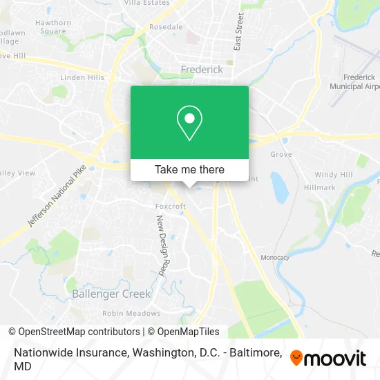 Nationwide Insurance map