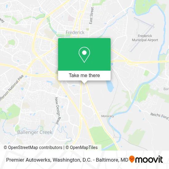 Premier Autowerks map