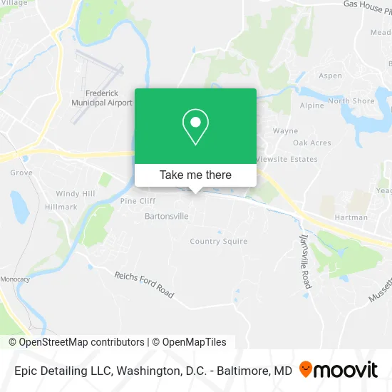 Epic Detailing LLC map