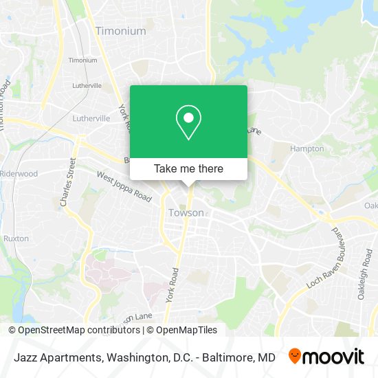 Jazz Apartments map