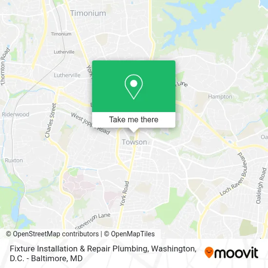 Fixture Installation & Repair Plumbing map