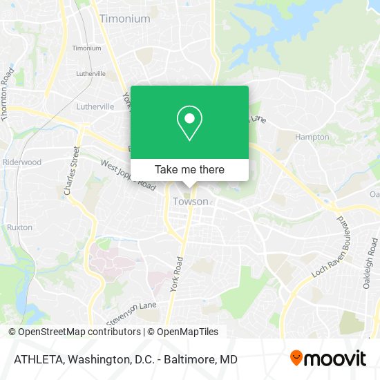 ATHLETA map