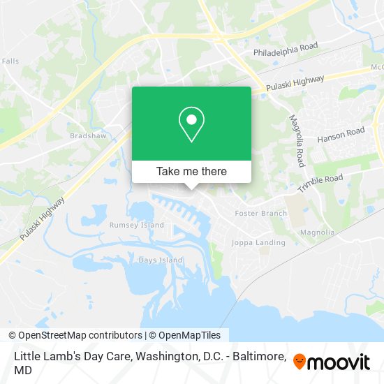 Little Lamb's Day Care map