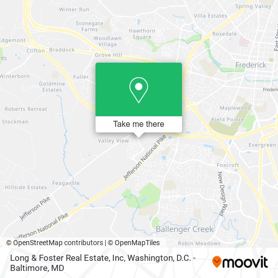 Long & Foster Real Estate, Inc map