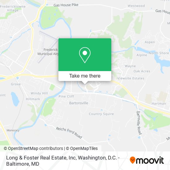 Mapa de Long & Foster Real Estate, Inc