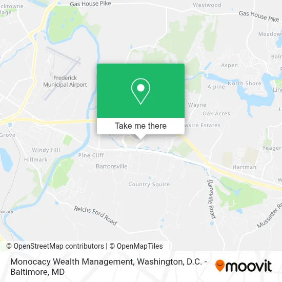 Monocacy Wealth Management map