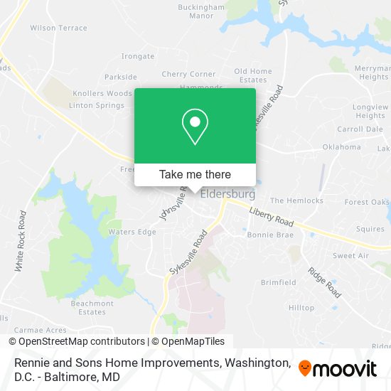 Mapa de Rennie and Sons Home Improvements