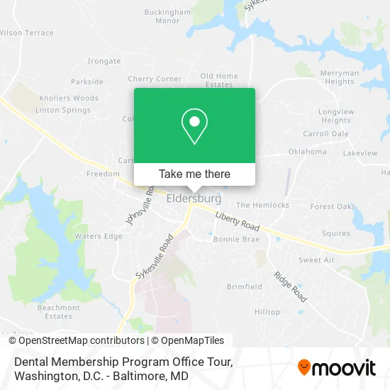 Dental Membership Program Office Tour map
