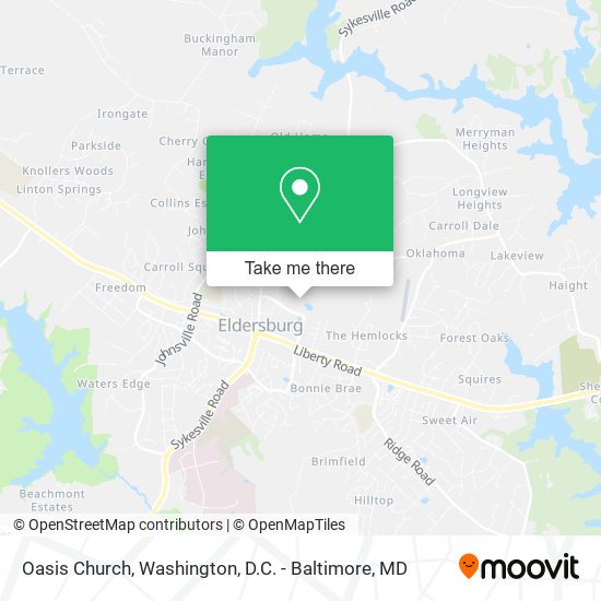 Mapa de Oasis Church