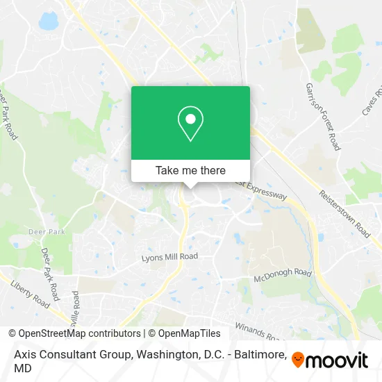 Axis Consultant Group map