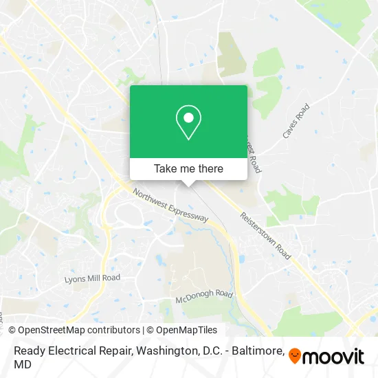 Ready Electrical Repair map