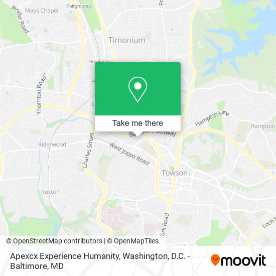 Mapa de Apexcx Experience Humanity