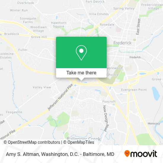Amy S. Altman map