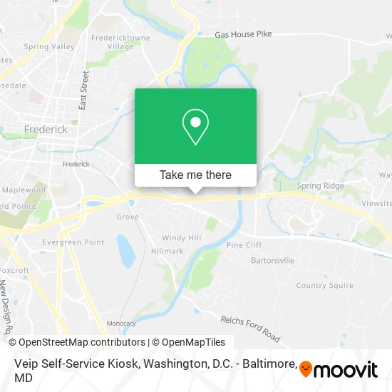 Mapa de Veip Self-Service Kiosk