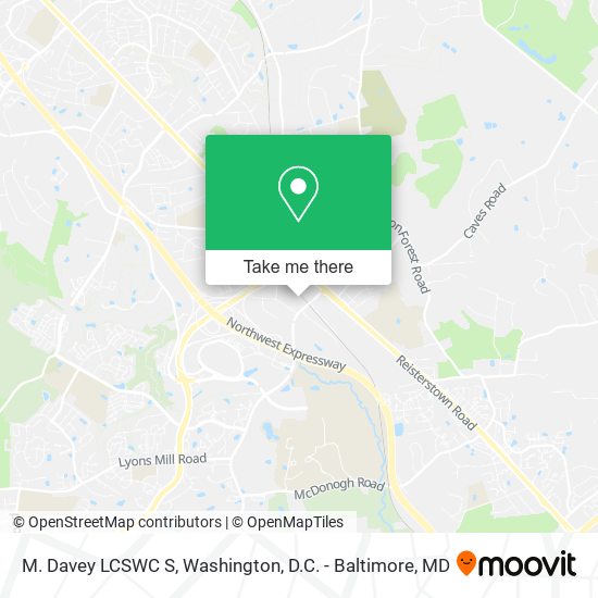 Mapa de M. Davey LCSWC S